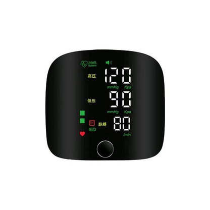 LCD Screen Smart Touch Wrist Blood Pressure Monitor Digital