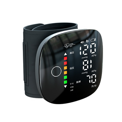 LCD Screen Smart Touch Wrist Blood Pressure Monitor Digital